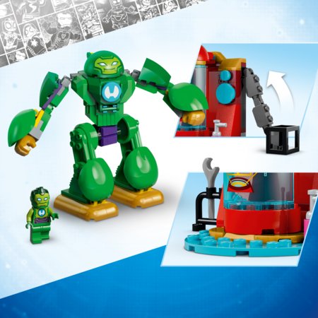 11211 LEGO® ǀ Marvel „Iron Man and His Awesome Friends“ Lokis prieš Geležinio žmogaus komandą 