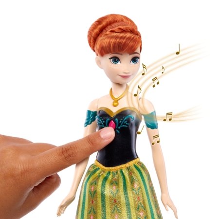 DISNEY FROZEN dainuojanti lėlė Ana, anglų kalba, HLW56 HLW56