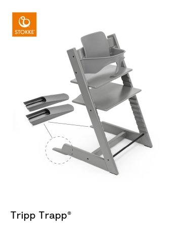 STOKKE buomelis TRIPP TRAPP, Storm Grey, 650004 