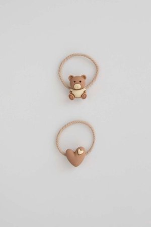 COCCODRILLO plaukų aksesuaras PETIT BIJOU, kreminis, ZC5311812PBJ-002-000, one size cm 