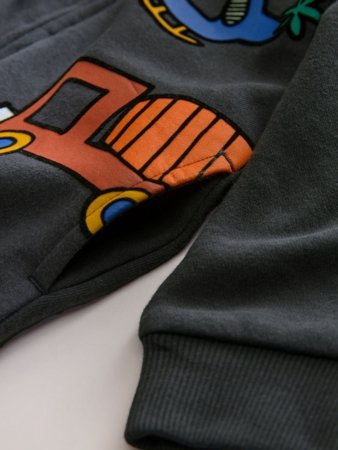 NEXT džemperis su gobtuvu, F14629, 74-80 cm 