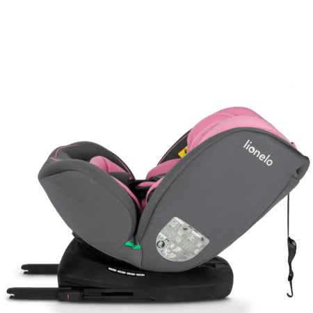 LIONELO automobilinė kėdutė BASTIAN I-SIZE, Pink baby,  40-150 cm., LO-BASTIAAN I-SIZE 