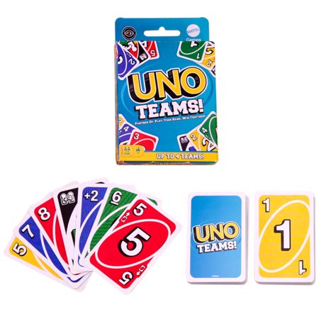 MATTEL GAMES UNO kortos Teams, HXT58 