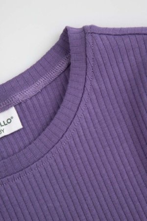 COCCODRILLO marškinėliai trumpomis rankovėmis, violetiniai, cm 