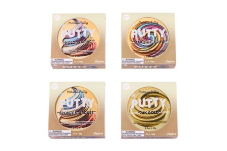 JADORE metalo blizgesio masė "Metallic Putty", 853469 