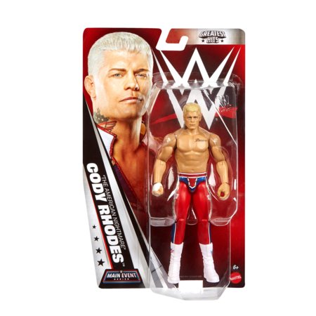 WWE Basic Action imtynininko figūrėlė, 15 cm, asort., GDF62 