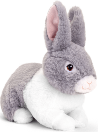KEEL TOYS pliušinis triušiukas, 18 cm, assort., SE1053 