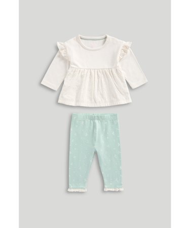 MOTHERCARE marškinėliai ilgomis rankovėmis ir tamprės, LK395 86 