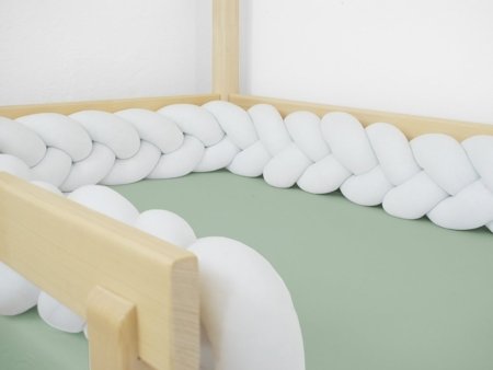 BENLEMI lovos apsauga, 200 cm., White, 8193/200-BIL 