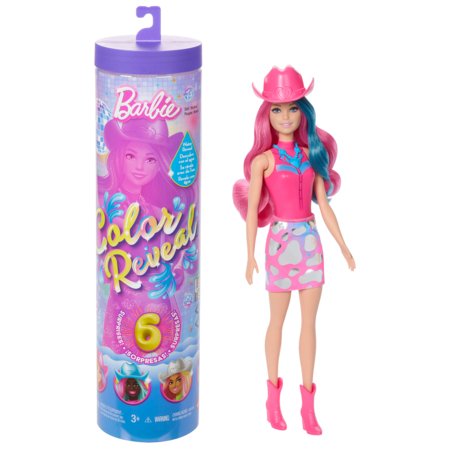 BARBIE Color Reveal siurprizų rinkinys Disco Star serija, JCP01 