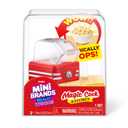 MINI BRANDS miniatiūrų rinkinys Magic Cook Kitchen, 1 serija, asort., 77789UQ1 