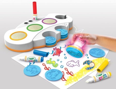CRAYOLA šviečiančių atspaudų rinkinys, 75-0275 