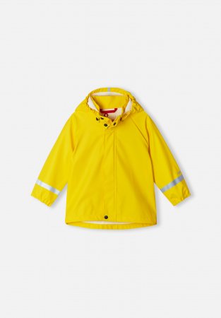 REIMA neperšlampama striukė LAMPI, geltona, 140 cm, 521491A-6980 521491A-6980-116