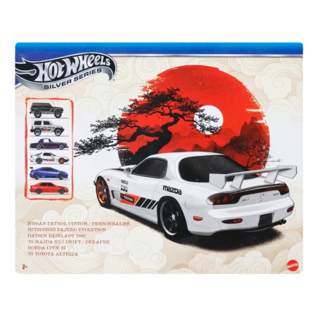 HOT WHEELS 1:64 šešių japoniškų modelių rinkinys, JLB23 
