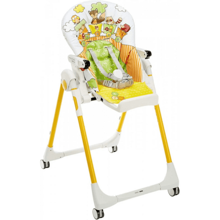 PEG PEREGO maitinimo kėdutė PRIMA PAPPA FOLLOW ME FOX & FRIENDS, IH01000000FOX38 