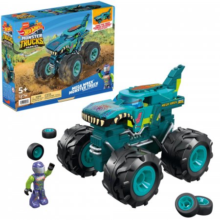 MEGA CONSTRUX HOT WHEELS konstruktorius Ryklys, HDJ95 HDJ95