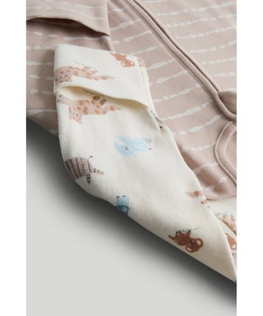 MOTHERCARE šliaužtinukas ilgomis rankovėmis 2 vnt., AV59101 56 cm 