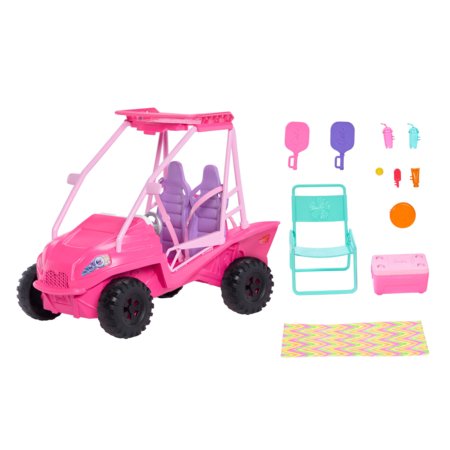 BARBIE Mysteries Beach Buggy paplūdimio automobilis, JFV68 