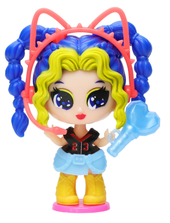 K-POP DIVA SQUAD mini lėlytė Mini Idols, 5cm, asort., 31167 