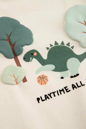 COCCODRILLO džemperis, smėlio spalvos, WC6143101HBN-003-068, 68 dydis 