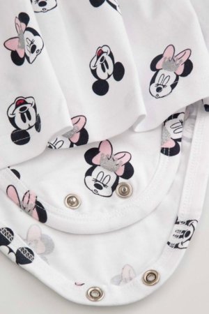 COCCODRILLO smėlinukas trumpomis rankovėmis, baltas, WC6112801LGD-001-086, 86 dydis 