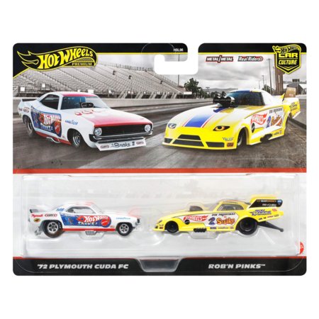 HOT WHEELS 2 automodeliukų rinkinys Automobilių kultūra asort., HBL96 
