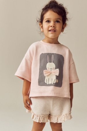 NEXT marškinėliai trumpomis rankovėmis ir šortai, E55507 92-98 