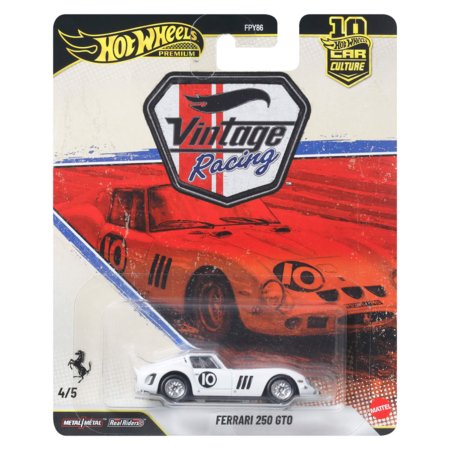 HOT WHEELS 1:64 Premium Ferrari 250 GTO, JKF25 