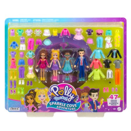 POLLY POCKET Sparkle Cove mados rinkinys, HKW10 