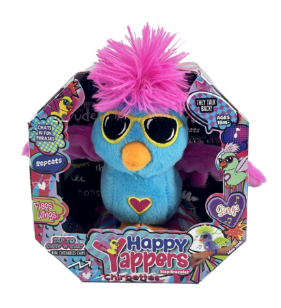 HAPPY YAPPERS interaktyvus pliušinis paukštis Bella Beep, 9392 