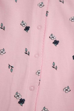 COCCODRILLO šliaužtinukas ilgomis rankovėmis, rožinis, dydis 