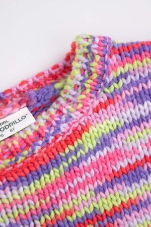 COCCODRILLO megztinis RAVE GIRL KIDS, spalvotas, cm 