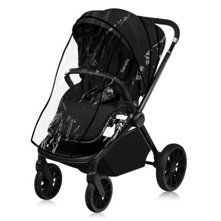 LIONELO universalus vežimėlis MIKA PLUS 3in1, Black onyx 
