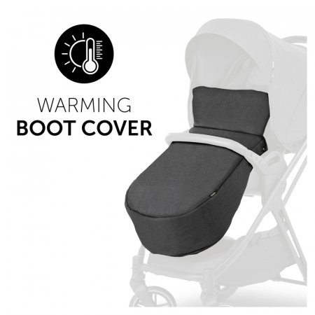 HAUCK universalus vežimėlis VISION X SET 2in1, Melange Black, 165232 165232