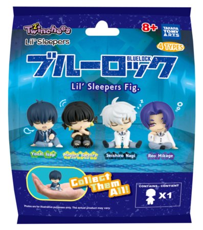 TWINCHEES Blue Lock figūrėlė, Lil' Sleepers, asort., M806520 