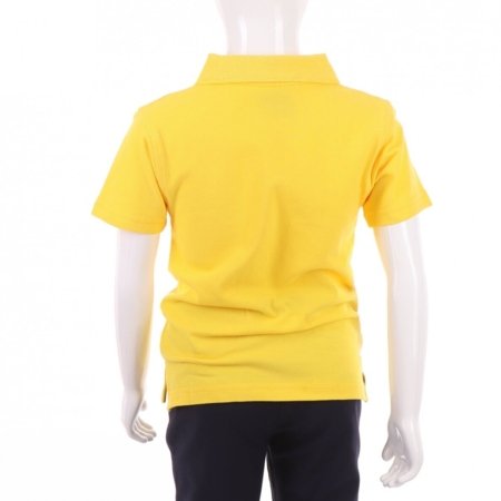 MAMAJUM polo marškinėliai trumpomis rankovėmis, 10-000005, geltoni, 122/128 cm 