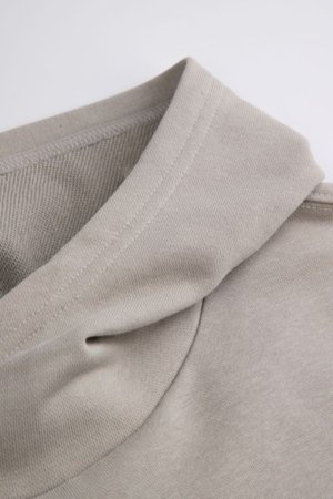 COCCODRILLO džemperis su gobtuvu, pilkas, cm 