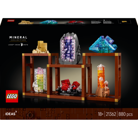 21362 LEGO® Ideas Mineralų kolekcija 
