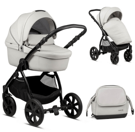 NOORDI universalus vežimėlis FJORDI V2 Cloud leather, 2in1, 1642817 