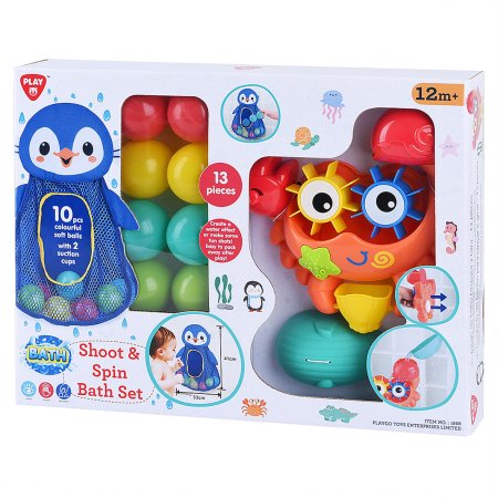 PLAYGO shoot and spin bath set, 1868 