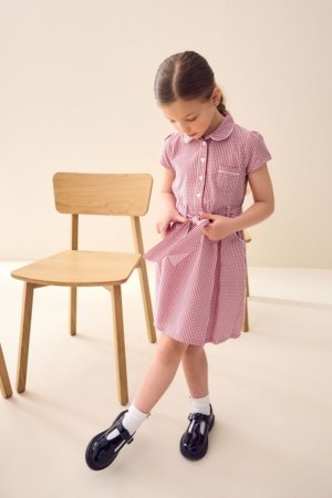 NEXT suknelė trumpomis rankovėmis ir plaukų gumyte, 105911 128 