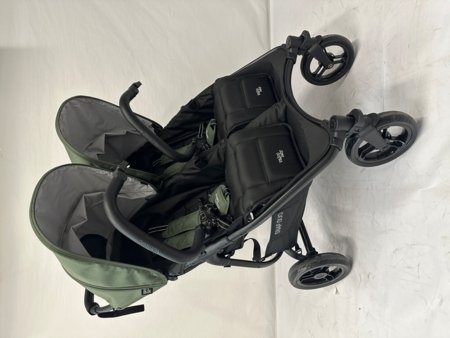 VALCO BABY vežimėlis dvyniams SNAP DUO, Basil Green, SNAP4D07 