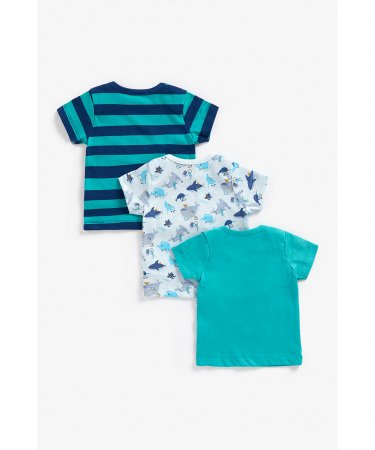 MOTHERCARE marškinėliai trumpomis rankovėmis, 3 vnt., BB874 568754