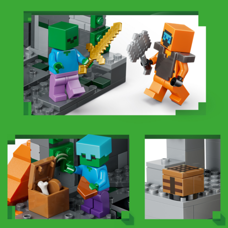 21587 LEGO® Minecraft® Zombių požemis 