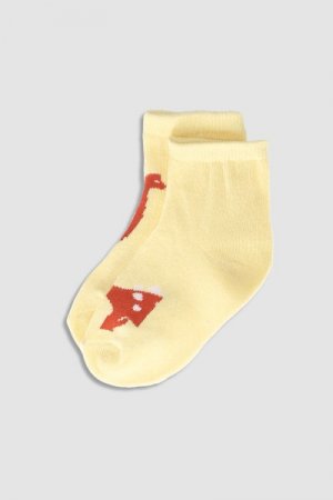 COCCODRILLO kojinės SOCKS BOY, geltonos, WC3382205SOB-004 WC3382205SOB-004-003