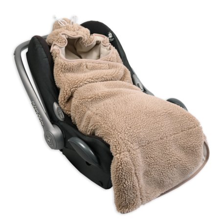 LODGER žieminis vokelis į vežimėlį TEDDY, 0-9 mėn., Beige, WPT 630 