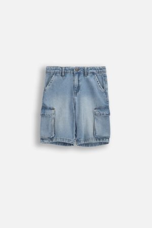 COCCODRILLO šortai, mėlyni, 