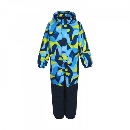 COLOR KIDS žieminis lauko kombinezonas, žydras/juodas, 116 cm, 740659-7280 740659-7280-128