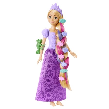 DISNEY PRINCESS lėlė Rupunzelė su spalvų keitimo funkcija, HLW18 HLW18