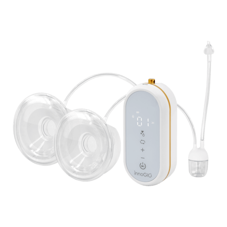 INNOGIO dvigubas elektrinis pientraukis GIOmum Line Soft, GIO-360 